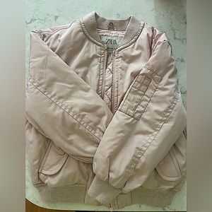 Toddler girl bomber jacket